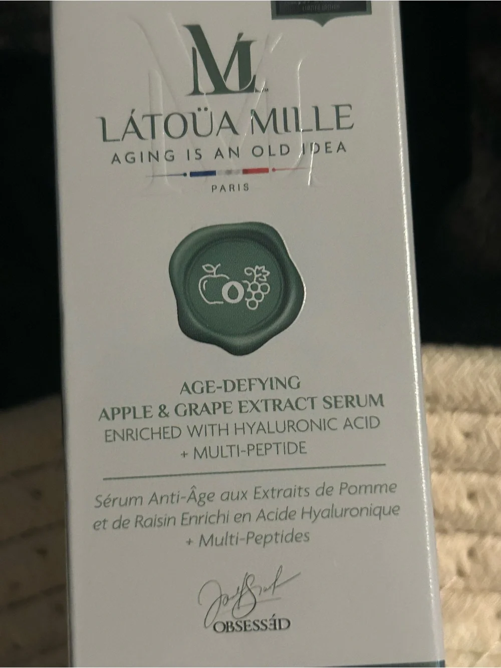 Apple & Grape Extract Serum
